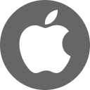 Apple,Circle,Round icon ok 